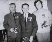 z besedy v základní škole v Šumperku (1975)