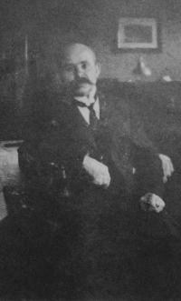 rok 1914 - dědeček Johann Koklar
