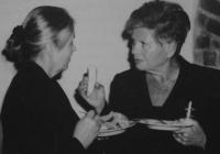 rok 1998 - s manželkou Zdeňka Ornesta MUDr. Alenou Ornestovou