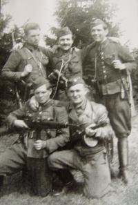 The members of the resistance group Záhoří
