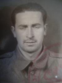 Josef Švajgl, vojenská knížka