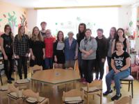 Beseda s paní L. Výškovou 2. října 2015 na naší škole        