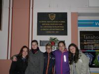 Pamětní deska na plzeňském vlakovém nádraží