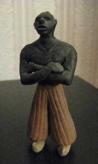 009 Strážce harému (postavička z chleba pro manželku z vazby na Pankráci v r. 1949)