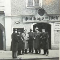 I. Kružliak in Salzburg in 1950