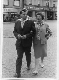 Jaromír Jarmara and his wife Svatava