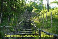 Steps in Svornost in Jáchymov 