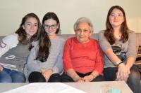 Lenka Köppelová s Alžbětou Stýblovou, Kristýnou Myersovou a Adélou Štruncovou březen 2016