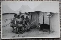 čekání na repatriaci - El Schat - Egypt 1946