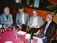 Jaroslav Oliverius (vpravo) na konferenci v Bratislavě