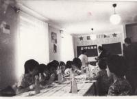 dětský den v Třinci s učitelem Stefanosem Simichanidisem-1974