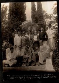 Emilie Hošková v domově oddechu u Moskvy v době 2. světové války