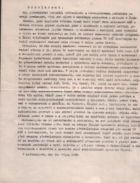 Statement by the communists of Gottwaldov about August 1968