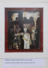 Zastavení křížové cesty v pokoji Václava Teplého