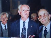 Zleva: Hynek Zmítko, Josef Polívka, František Vavrečka