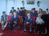 Vlevo Josef Polívka s manželkou, vpravo František Vavrečka s manželkou