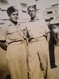 František Vavrečka s kamarádem