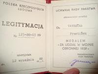 Polské vyznamenání od Jaruzelského