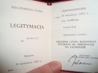 Polské vyznamenání od Walesy