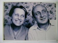 Parents Rudolf and Markéta Auerbach in 1942 - the last photo before their deportation to Terezín