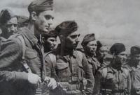 Václav Přibyl druhý zleva, Buzuluk