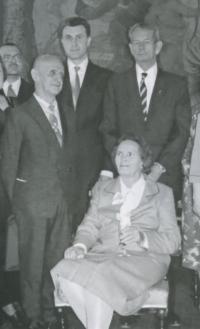 V Praze při návštěvě J.V. krále Michala