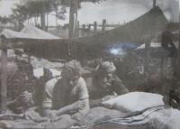 Vojáci 1. čs. armádního sboru v SSSR na výcviku v pilotní škole v Gruzinském městě Telavi