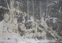 Vojáci 1. čs. armádního sboru v SSSR na výcviku v pilotní škole v Gruzinském městě Telavi