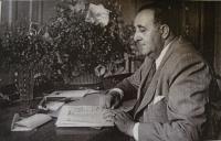 Tatínek v roce 1947 ve věku 50 let