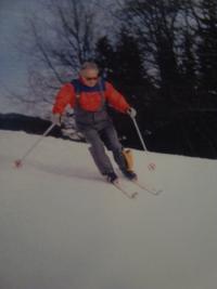 Jiří Schreiber skiing