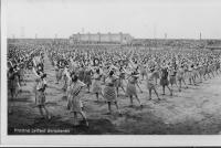 Sokolský slet v Praze 1932-prostná cvičení dorostenek