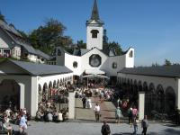 Poutní kostel Panny Marie Pomocné v roce 2007. Jiří Šnajder byl jednim z iniciátorů obnovení tohoto poutního místa