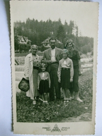 Rodinné foto ve Špindlerově mlýně