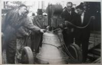 Svěcení zvonů v kostele Panny Marie Růžencové v Plzni, 26. června 1932