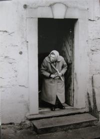Teta Terezie na faře v Potvorově