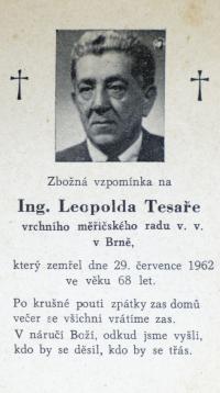 strýc Leopold Tesař