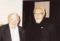 S profesorem Bičem, 2000