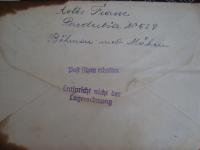 Dopis pro Jaroslava France do Sachsenhausenu