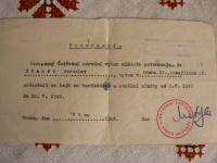 potvrzení o boji na barikádách