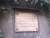 pamětní deska Vladimíra Hauffa