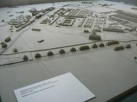 model of concentration camp Dachau (1945)