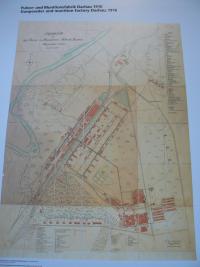 koncentrační tábor Dachau (plán z roku 1916)