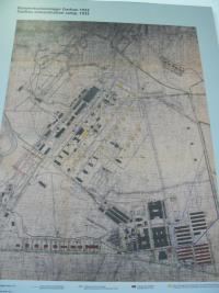 koncentrační tábor Dachau (plán z roku 1933)