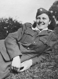 Marie Soprová za mlada