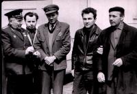 Michal Rozman ve středním věku, na návštěvě SSSR