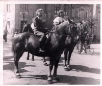 Emila Řepíková v roce 1946 v Žatci