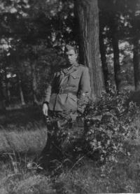 Hugo Reiský-foceno v belgickém zajetí