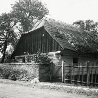 Kanice, Janda's family cottage, demolished in 1945