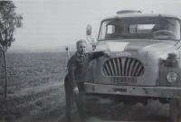 Jan Nikerle u pozemních staveb(šedesátí léta)