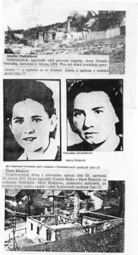 Zavražděné kamarádky Anežka Ondrášková a Marie Růsková z Prlova